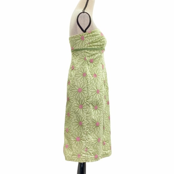 JILLIAN Jones Green Floral Strapless Mini Dress - Picture 4 of 12